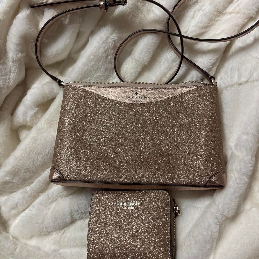 Kate-spade-new-york Women's Gold and Pink Bag